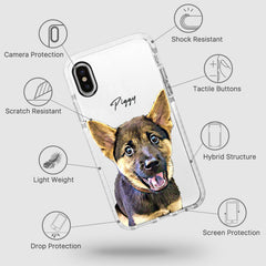iPhone Ultra-Aseismic Case - VIntage Tropical