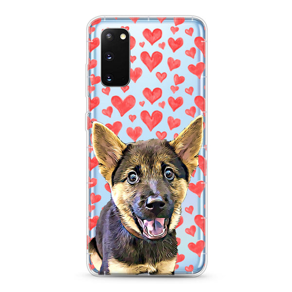 Samsung Aseismic Case - Red Hearts