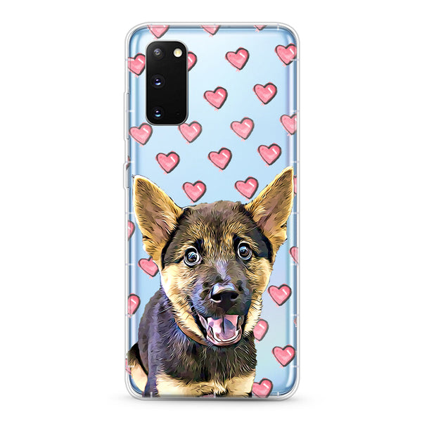 Samsung Aseismic Case - Pink Hearts