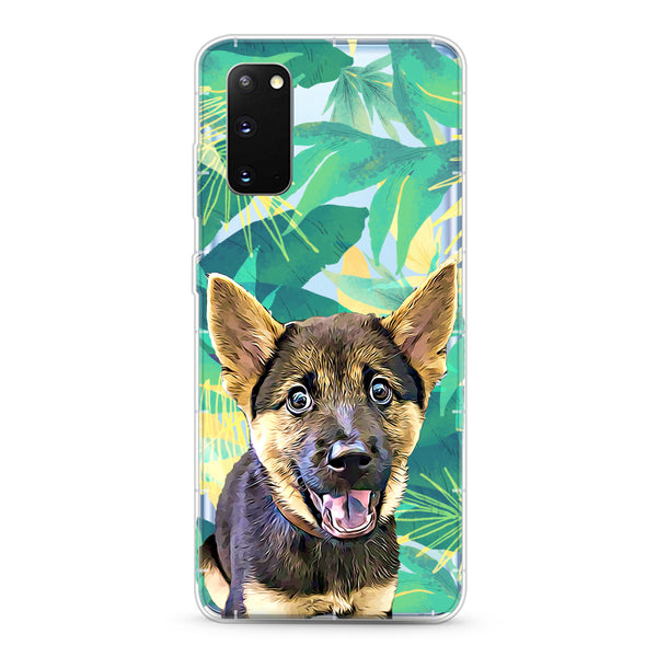 Samsung Aseismic Case - Tropical in Yellow and Green
