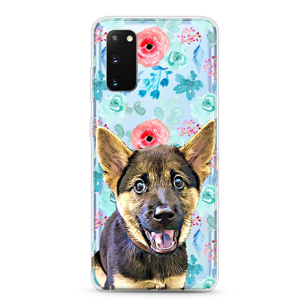 Samsung Aseismic Case - Blue Peony