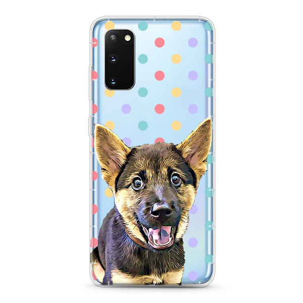 Samsung Aseismic Case - Rainbow Poka Dots