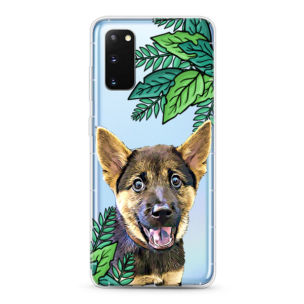 Samsung Aseismic Case - Green Leaves