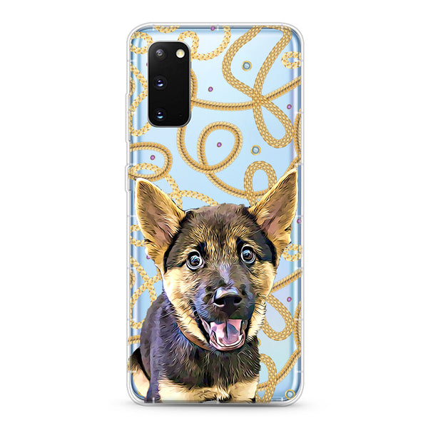 Samsung Aseismic Case - Gold Chain