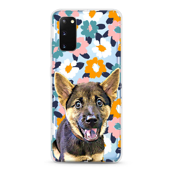 Samsung Aseismic Case - Hand Painted Flowers 2