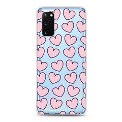 Samsung Aseismic Case - Pink Hearts 2