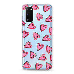 Samsung Aseismic Case - Romantic Red Hearts 2