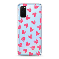 Samsung Aseismic Case - Pretty Hearts Pattern