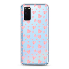Samsung Aseismic Case - Cute Pink Hearts
