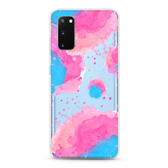 Samsung Aseismic Case - Pink Blue Splash 2