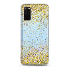 Samsung Aseismic Case - Gold Sparkles