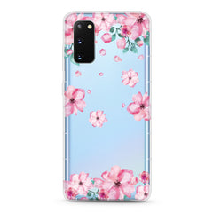 Samsung Aseismic Case - GIrly Pink Flowers