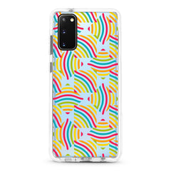 Samsung Ultra-Aseismic Case - Rainbow Geometric