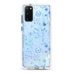 Samsung Ultra-Aseismic Case - Vintage Blue Floral