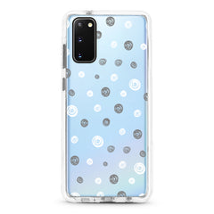 Samsung Ultra-Aseismic Case - Black and White Dots
