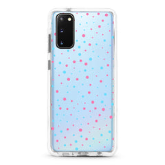 Samsung Ultra-Aseismic Case - Pink and Blue Dots