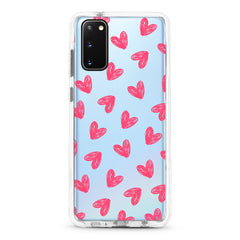Samsung Ultra-Aseismic Case - Pretty Hearts Pattern