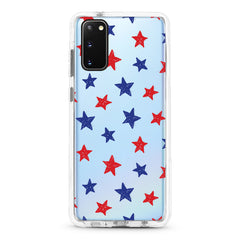 Samsung Ultra-Aseismic Case - Red Blue Star