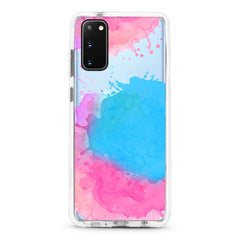 Samsung Ultra-Aseismic Case - Pink Blue Splash