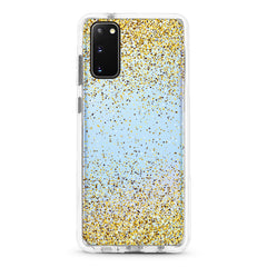 Samsung Ultra-Aseismic Case - Gold Sparkles