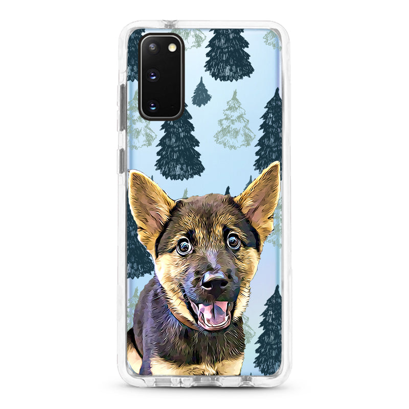 Samsung Ultra-Aseismic Case - Pine Tree Forest