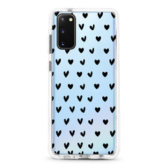 Samsung Ultra-Aseismic Case - Small black hearts