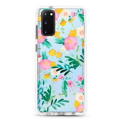 Samsung Ultra-Aseismic Case - Pink Yellow Floral