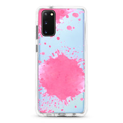 Samsung Ultra-Aseismic Case - Paint Ball Splash - Pink