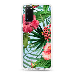 Samsung Ultra-Aseismic Case - Watercolor Tropical Pink Floral