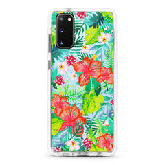 Samsung Ultra-Aseismic Case - Wild Tropical Forest in Water Color