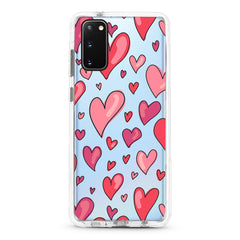Samsung Ultra-Aseismic Case - Romantic Red Hearts