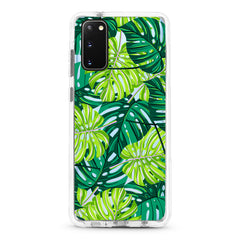 Samsung Ultra-Aseismic Case - Green Palm Tree