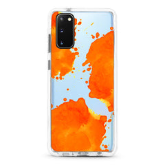 Samsung Ultra-Aseismic Case -  Orange Water Splash