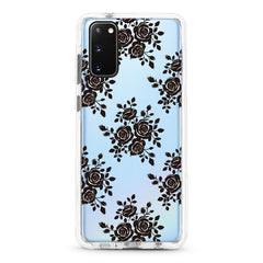 Samsung Ultra-Aseismic Case - Black Lace Floral