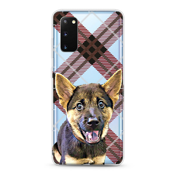Samsung Aseismic Case - Brown Plaid