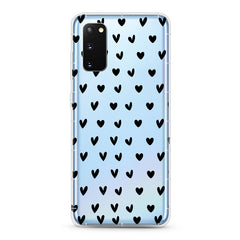 Samsung Aseismic Case - Small black hearts
