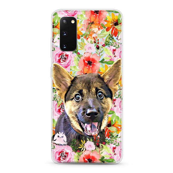 Samsung Aseismic Case - Peony Flower Overload