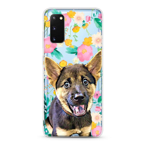 Samsung Aseismic Case - Pink Yellow Floral