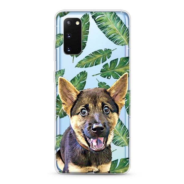 Samsung Aseismic Case - Leaves Pattern Design