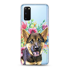 Samsung Aseismic Case - Water Paint Floral