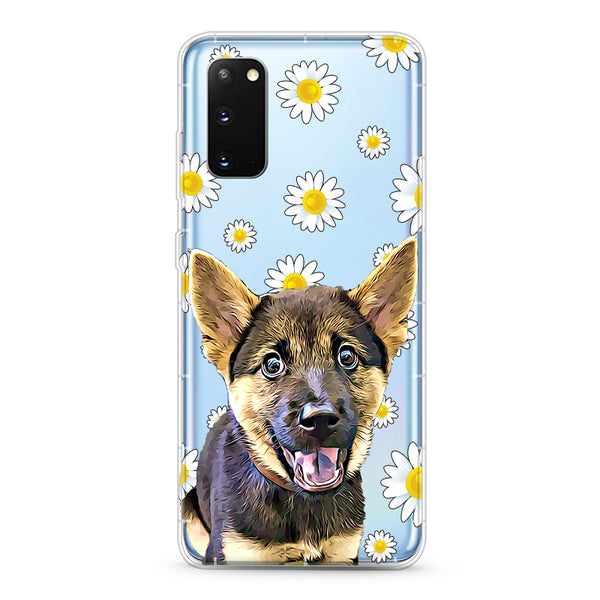 Samsung Aseismic Case - White daisy