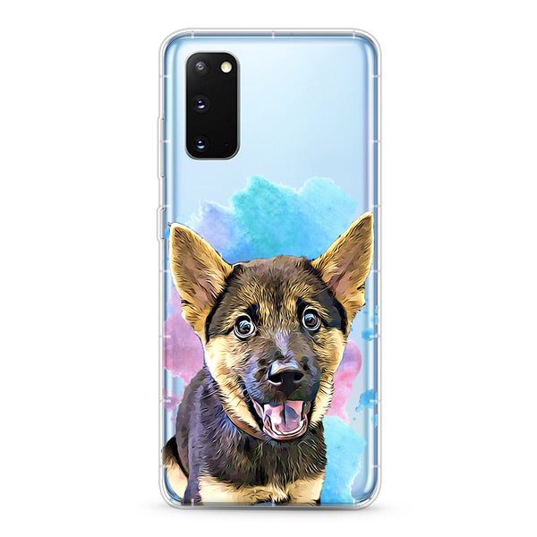 Samsung Aseismic Case - Blue Green Water Splash Supernova