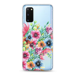 Samsung Aseismic Case - Water Paint Floral
