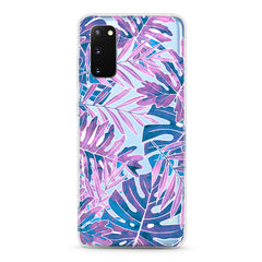 Samsung Aseismic Case - Pink And Blue Palm