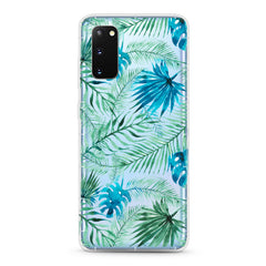 Samsung Aseismic Case - Water Paint Palm Trees