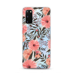 Samsung Aseismic Case - Lilac Pink Floral